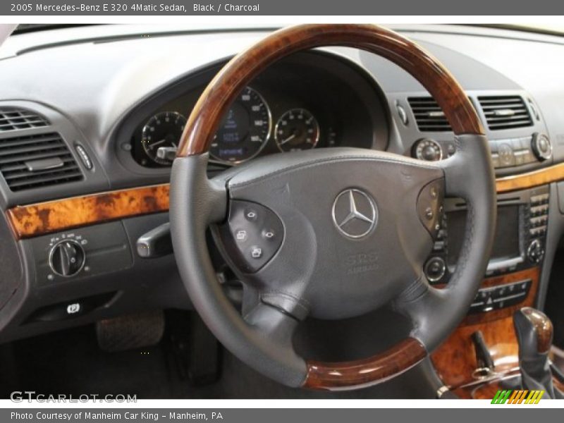 Black / Charcoal 2005 Mercedes-Benz E 320 4Matic Sedan
