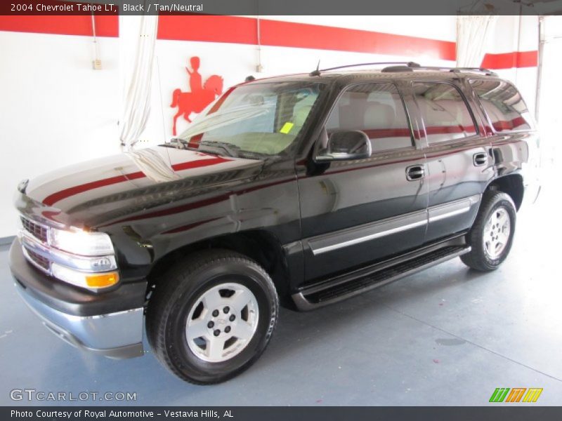 Black / Tan/Neutral 2004 Chevrolet Tahoe LT