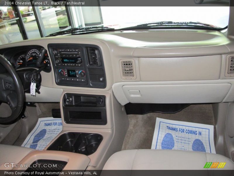Black / Tan/Neutral 2004 Chevrolet Tahoe LT