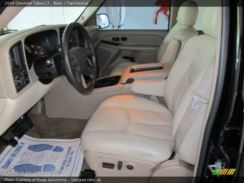 Black / Tan/Neutral 2004 Chevrolet Tahoe LT
