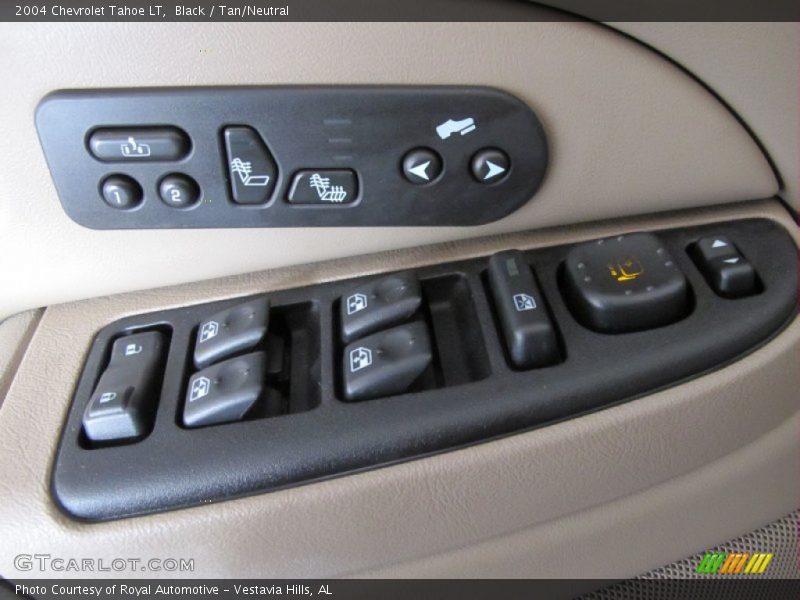Black / Tan/Neutral 2004 Chevrolet Tahoe LT