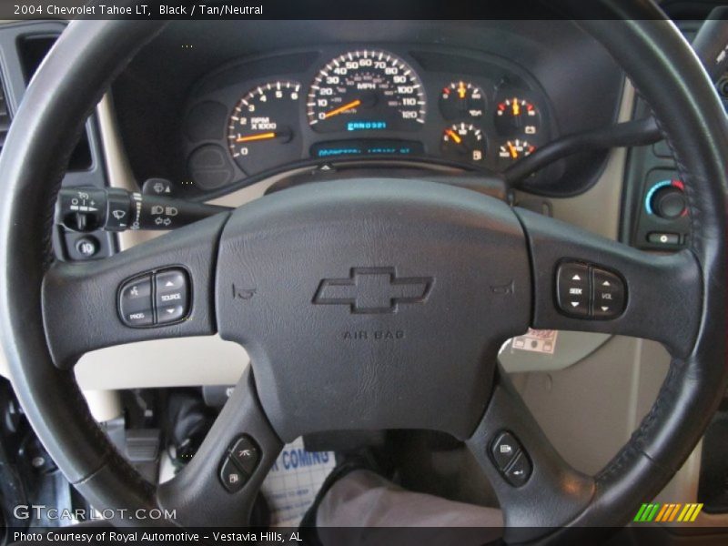 Black / Tan/Neutral 2004 Chevrolet Tahoe LT