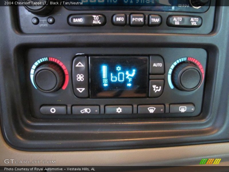 Black / Tan/Neutral 2004 Chevrolet Tahoe LT