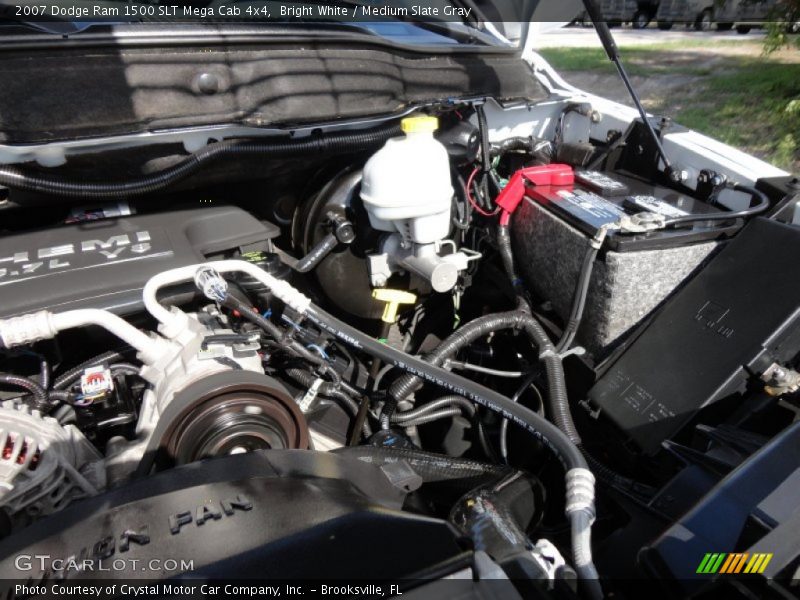  2007 Ram 1500 SLT Mega Cab 4x4 Engine - 5.7 Liter HEMI OHV 16 Valve V8