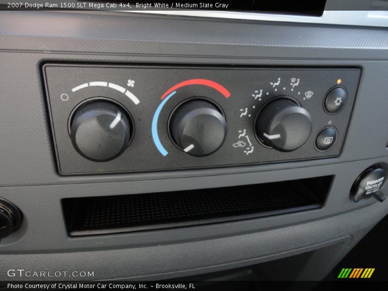Controls of 2007 Ram 1500 SLT Mega Cab 4x4