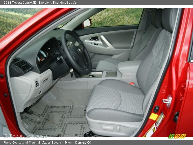 Barcelona Red Metallic / Ash 2011 Toyota Camry SE