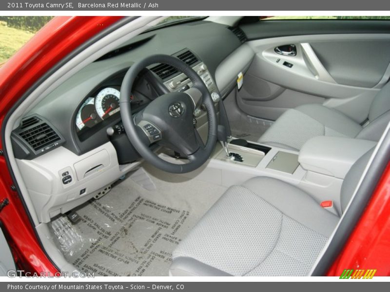 Barcelona Red Metallic / Ash 2011 Toyota Camry SE