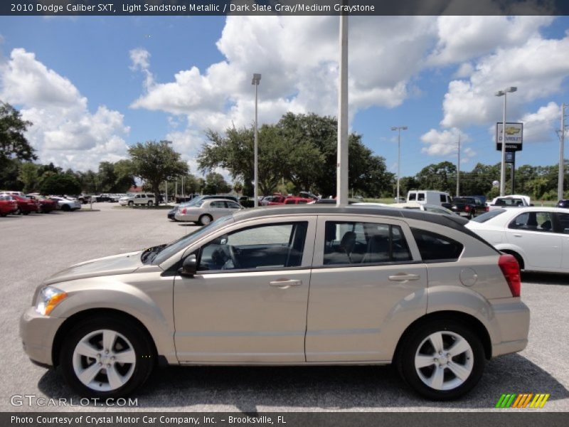 Light Sandstone Metallic / Dark Slate Gray/Medium Graystone 2010 Dodge Caliber SXT