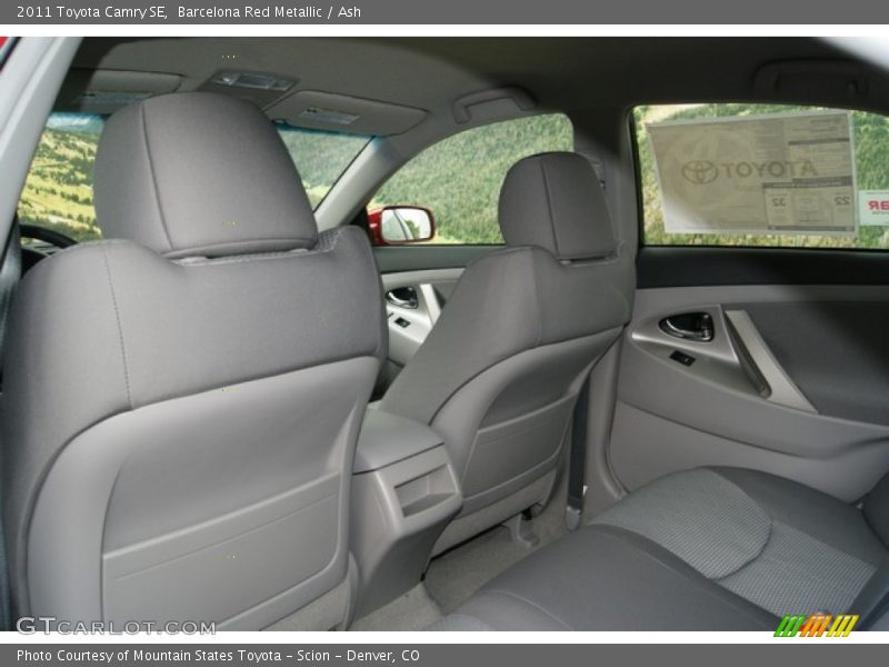 Barcelona Red Metallic / Ash 2011 Toyota Camry SE