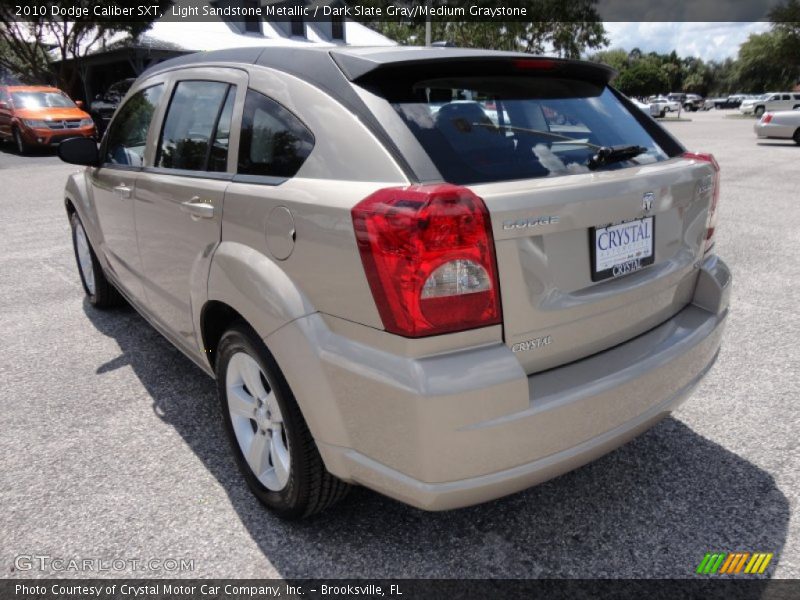 Light Sandstone Metallic / Dark Slate Gray/Medium Graystone 2010 Dodge Caliber SXT