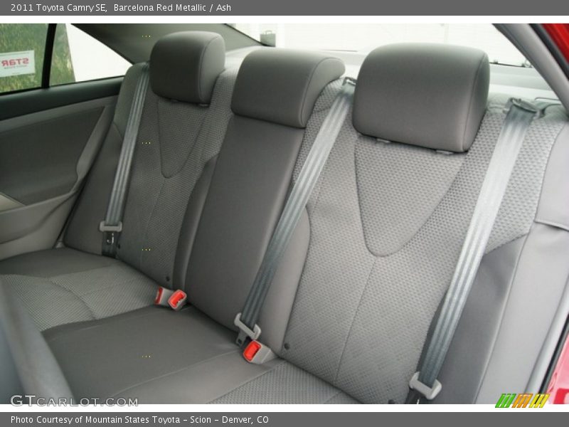 Barcelona Red Metallic / Ash 2011 Toyota Camry SE