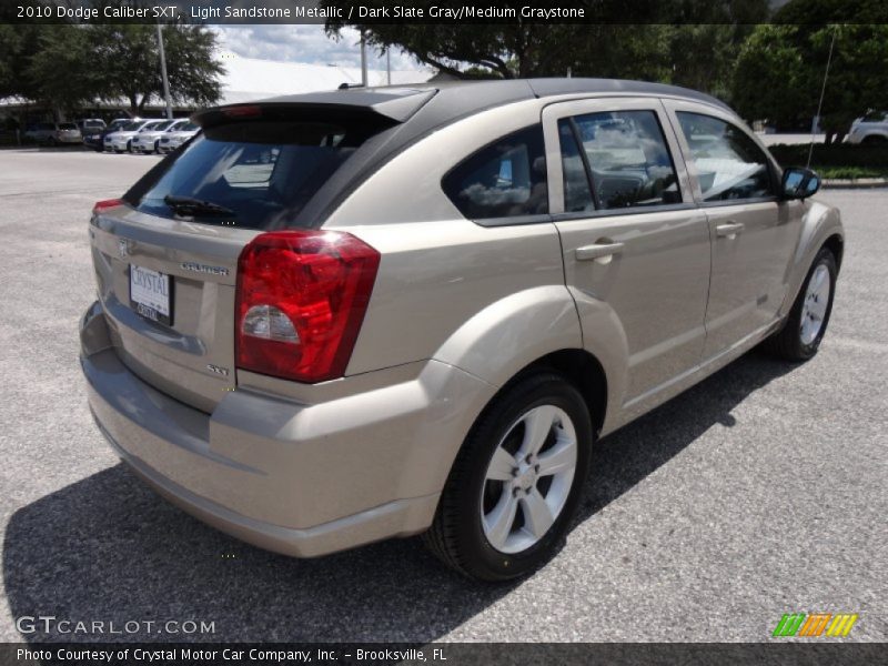 Light Sandstone Metallic / Dark Slate Gray/Medium Graystone 2010 Dodge Caliber SXT