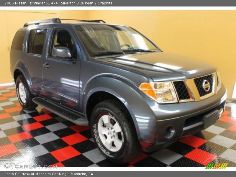 Silverton Blue Pearl / Graphite 2006 Nissan Pathfinder SE 4x4
