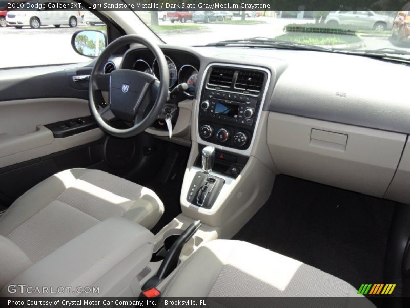 Light Sandstone Metallic / Dark Slate Gray/Medium Graystone 2010 Dodge Caliber SXT