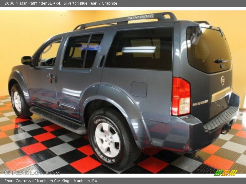 Silverton Blue Pearl / Graphite 2006 Nissan Pathfinder SE 4x4