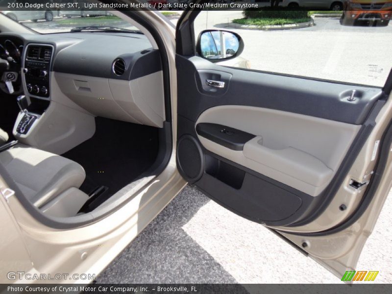 Light Sandstone Metallic / Dark Slate Gray/Medium Graystone 2010 Dodge Caliber SXT