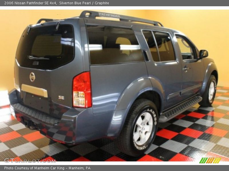 Silverton Blue Pearl / Graphite 2006 Nissan Pathfinder SE 4x4