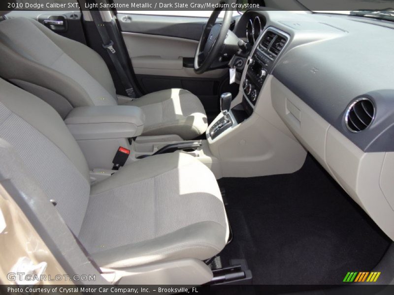 Light Sandstone Metallic / Dark Slate Gray/Medium Graystone 2010 Dodge Caliber SXT
