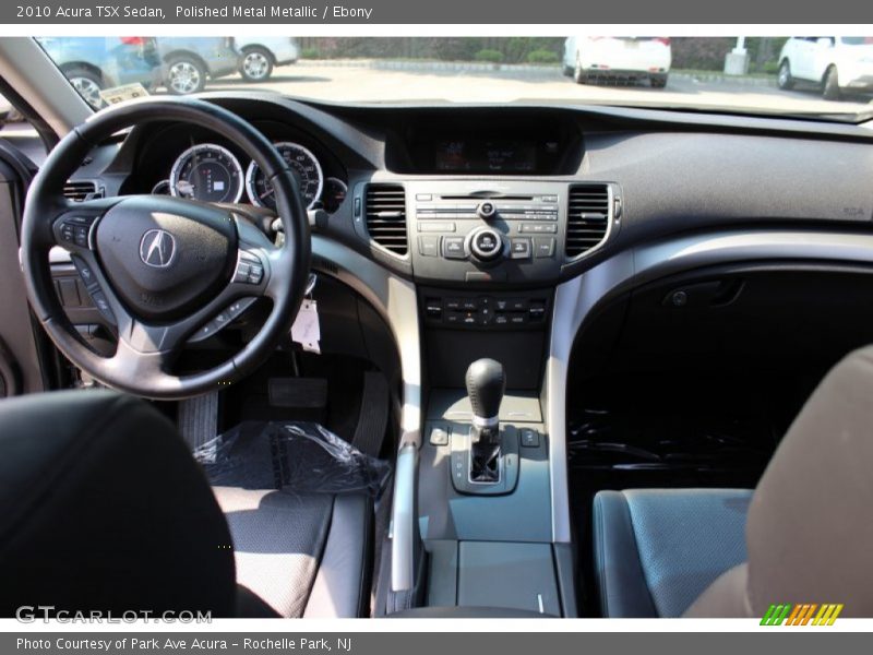 Polished Metal Metallic / Ebony 2010 Acura TSX Sedan