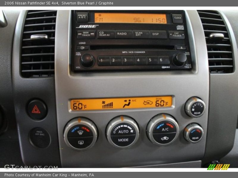 Silverton Blue Pearl / Graphite 2006 Nissan Pathfinder SE 4x4