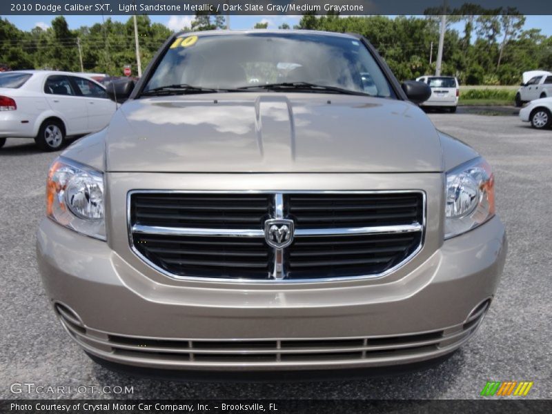 Light Sandstone Metallic / Dark Slate Gray/Medium Graystone 2010 Dodge Caliber SXT