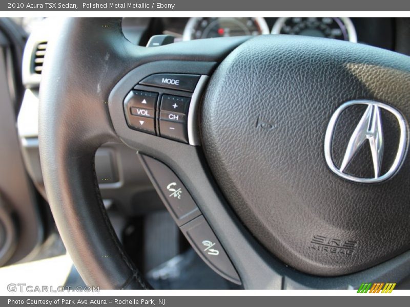 Polished Metal Metallic / Ebony 2010 Acura TSX Sedan