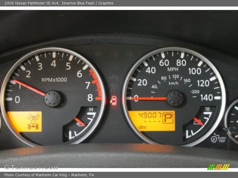 Silverton Blue Pearl / Graphite 2006 Nissan Pathfinder SE 4x4