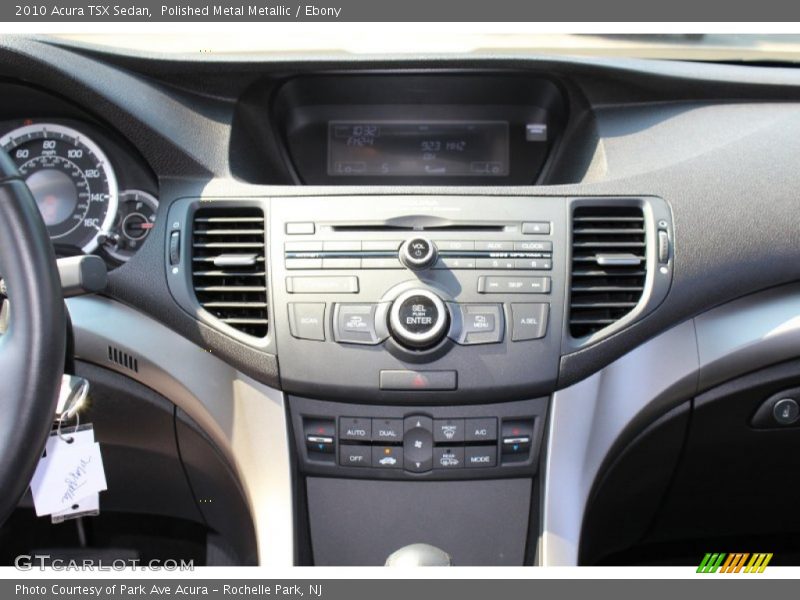 Polished Metal Metallic / Ebony 2010 Acura TSX Sedan