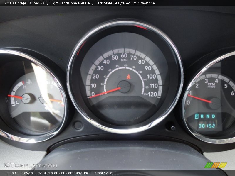 Light Sandstone Metallic / Dark Slate Gray/Medium Graystone 2010 Dodge Caliber SXT