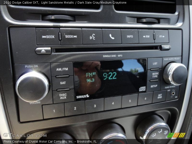 Light Sandstone Metallic / Dark Slate Gray/Medium Graystone 2010 Dodge Caliber SXT