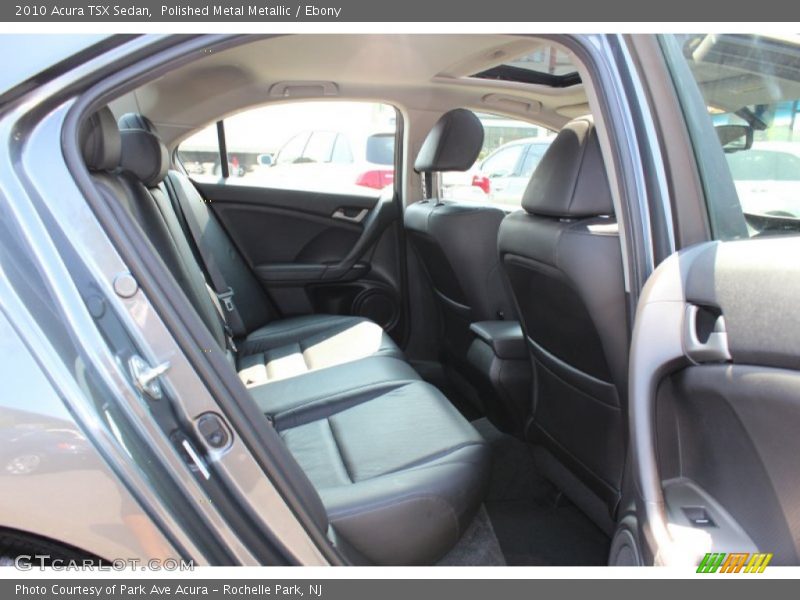 Polished Metal Metallic / Ebony 2010 Acura TSX Sedan