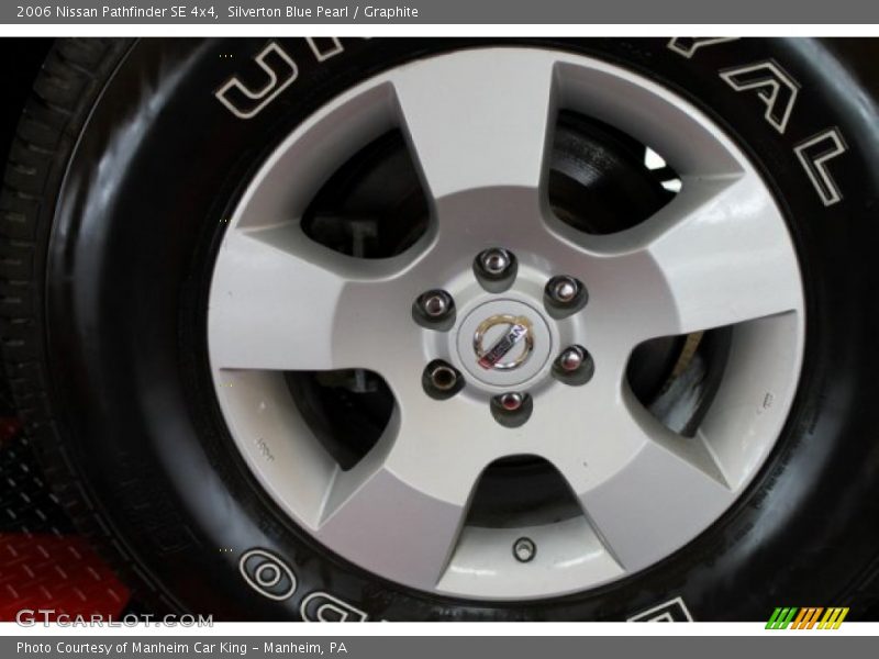 Silverton Blue Pearl / Graphite 2006 Nissan Pathfinder SE 4x4