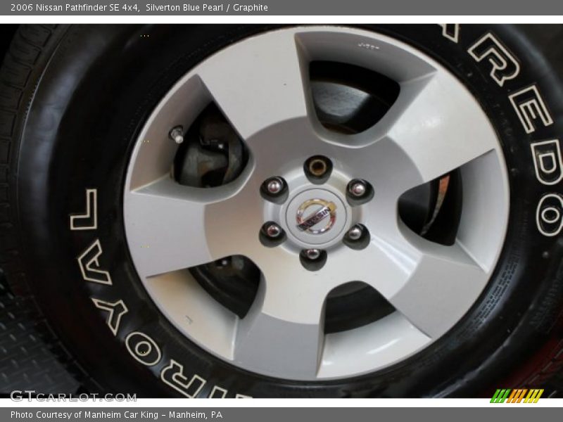 Silverton Blue Pearl / Graphite 2006 Nissan Pathfinder SE 4x4