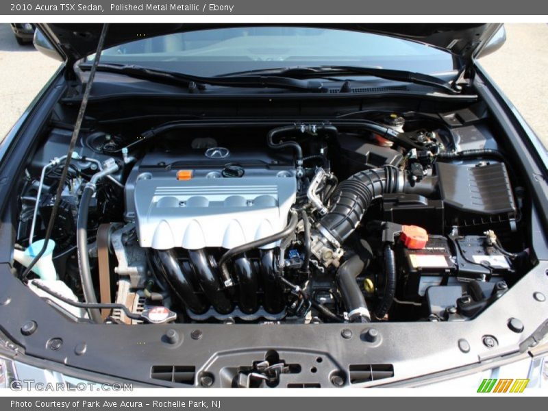 Polished Metal Metallic / Ebony 2010 Acura TSX Sedan