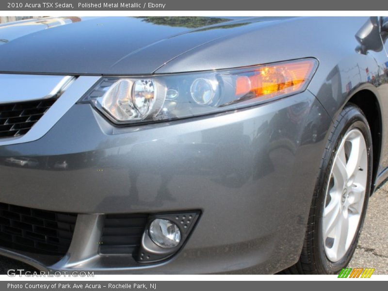 Polished Metal Metallic / Ebony 2010 Acura TSX Sedan