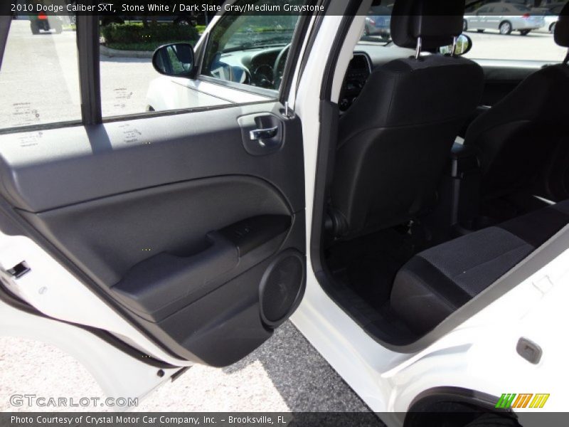 Stone White / Dark Slate Gray/Medium Graystone 2010 Dodge Caliber SXT