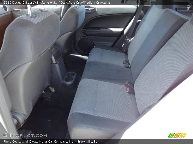 Stone White / Dark Slate Gray/Medium Graystone 2010 Dodge Caliber SXT