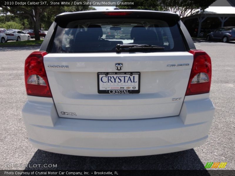 Stone White / Dark Slate Gray/Medium Graystone 2010 Dodge Caliber SXT