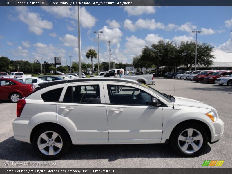 Stone White / Dark Slate Gray/Medium Graystone 2010 Dodge Caliber SXT