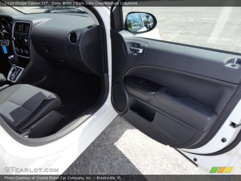 Stone White / Dark Slate Gray/Medium Graystone 2010 Dodge Caliber SXT