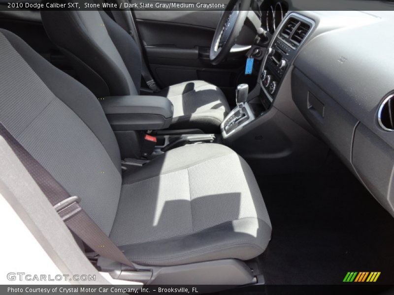 Stone White / Dark Slate Gray/Medium Graystone 2010 Dodge Caliber SXT