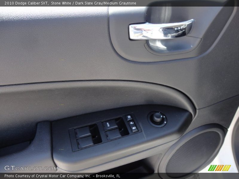 Stone White / Dark Slate Gray/Medium Graystone 2010 Dodge Caliber SXT