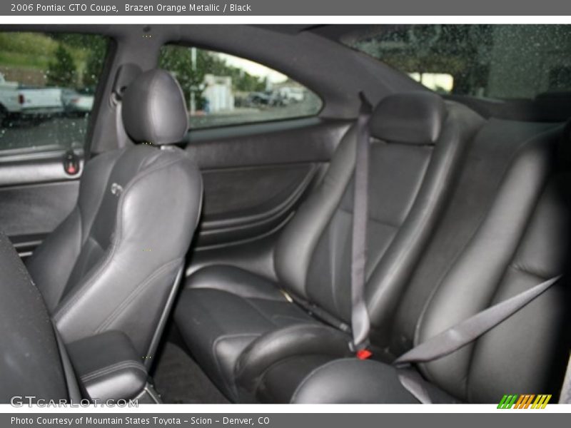 Brazen Orange Metallic / Black 2006 Pontiac GTO Coupe