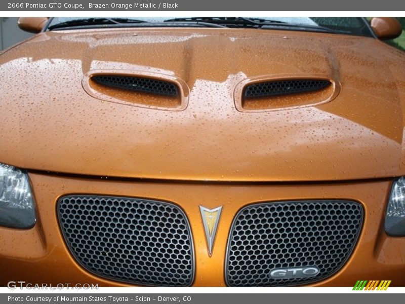 Brazen Orange Metallic / Black 2006 Pontiac GTO Coupe