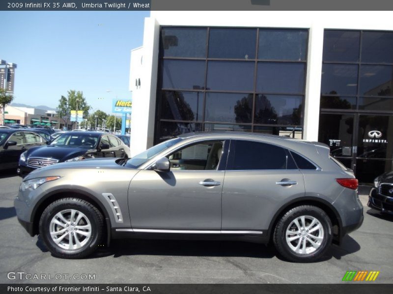 Umbria Twilight / Wheat 2009 Infiniti FX 35 AWD