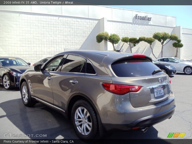 Umbria Twilight / Wheat 2009 Infiniti FX 35 AWD