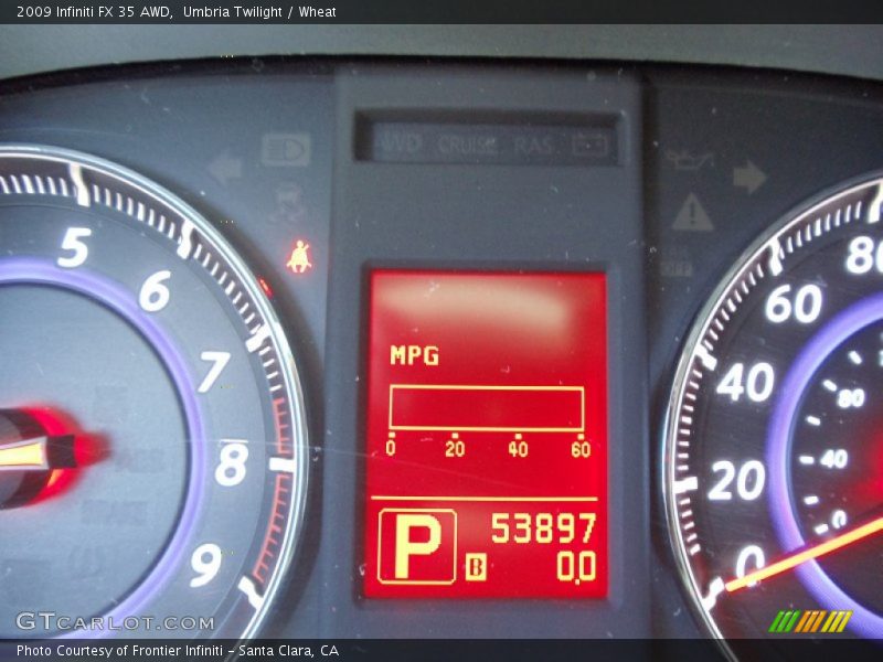 Umbria Twilight / Wheat 2009 Infiniti FX 35 AWD