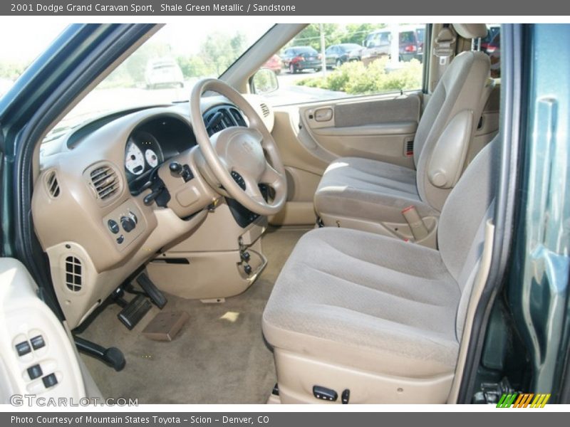  2001 Grand Caravan Sport Sandstone Interior
