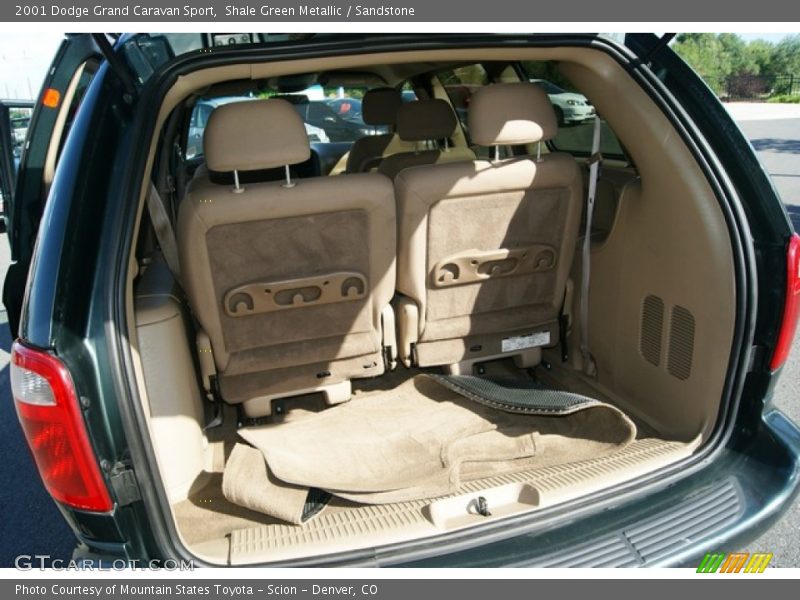 Shale Green Metallic / Sandstone 2001 Dodge Grand Caravan Sport