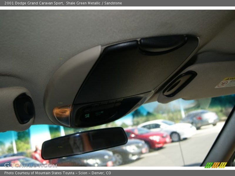 Shale Green Metallic / Sandstone 2001 Dodge Grand Caravan Sport